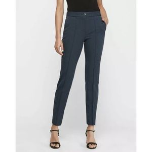 Express | High Waisted Seamed Ankle Pant In Twilight Blue | Size 0